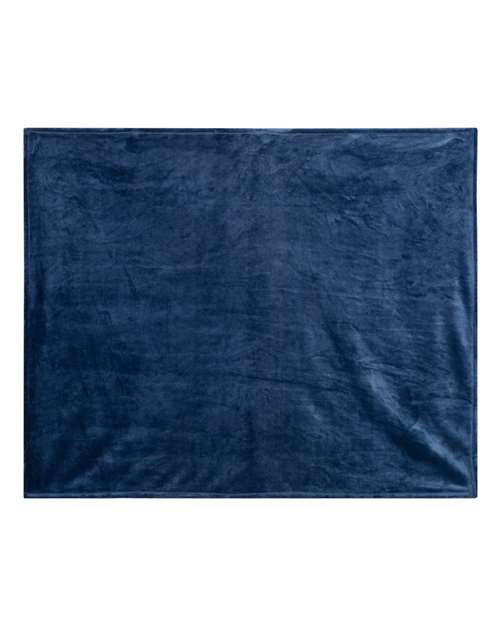Alpine Fleece 8721 Mink Touch Luxury Blanket - Navy - HIT a Double