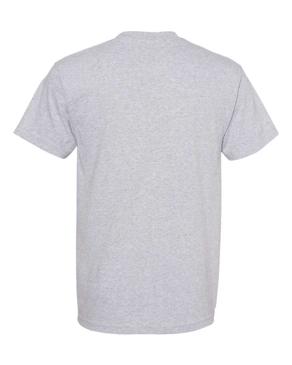 Alstyle 1305 Classic Adult Pocket Tee - Athletic Heather - HIT a Double