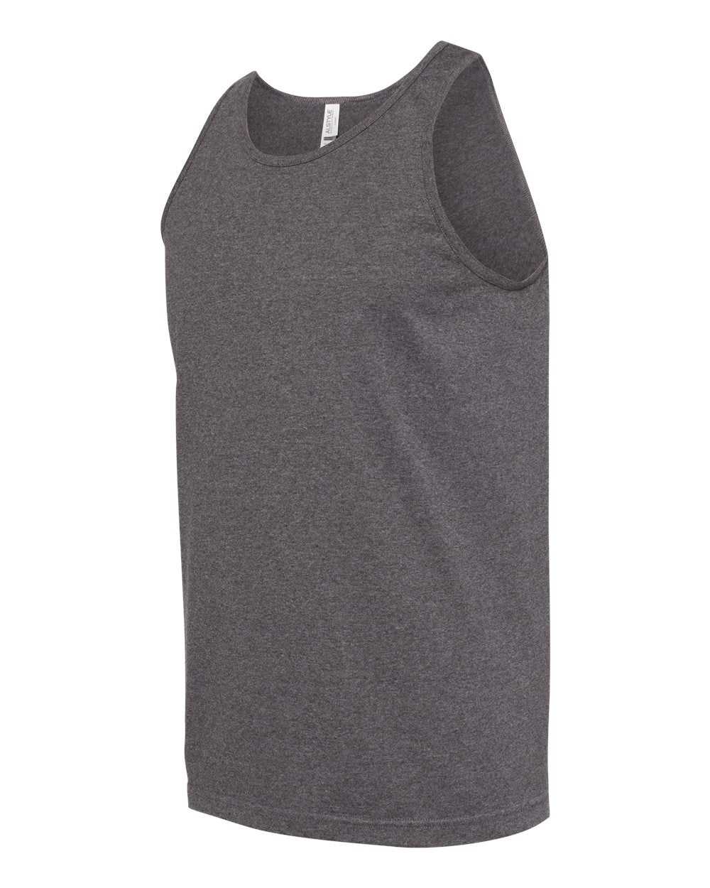 Alstyle 1307 Classic Adult Tank Top - Charcoal Heather - HIT a Double