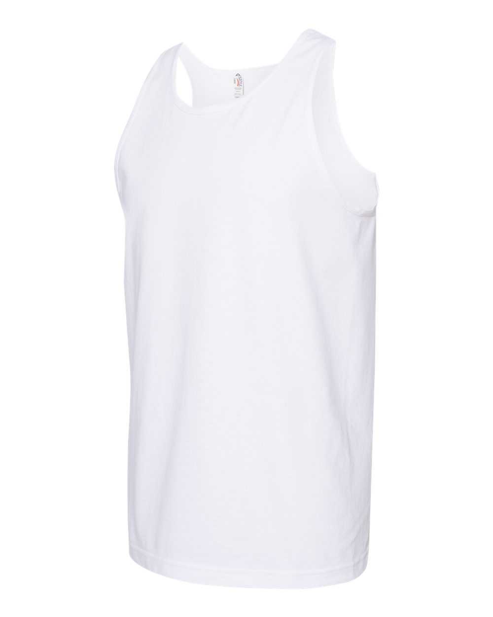 Alstyle 1307 Classic Adult Tank Top - White - HIT a Double