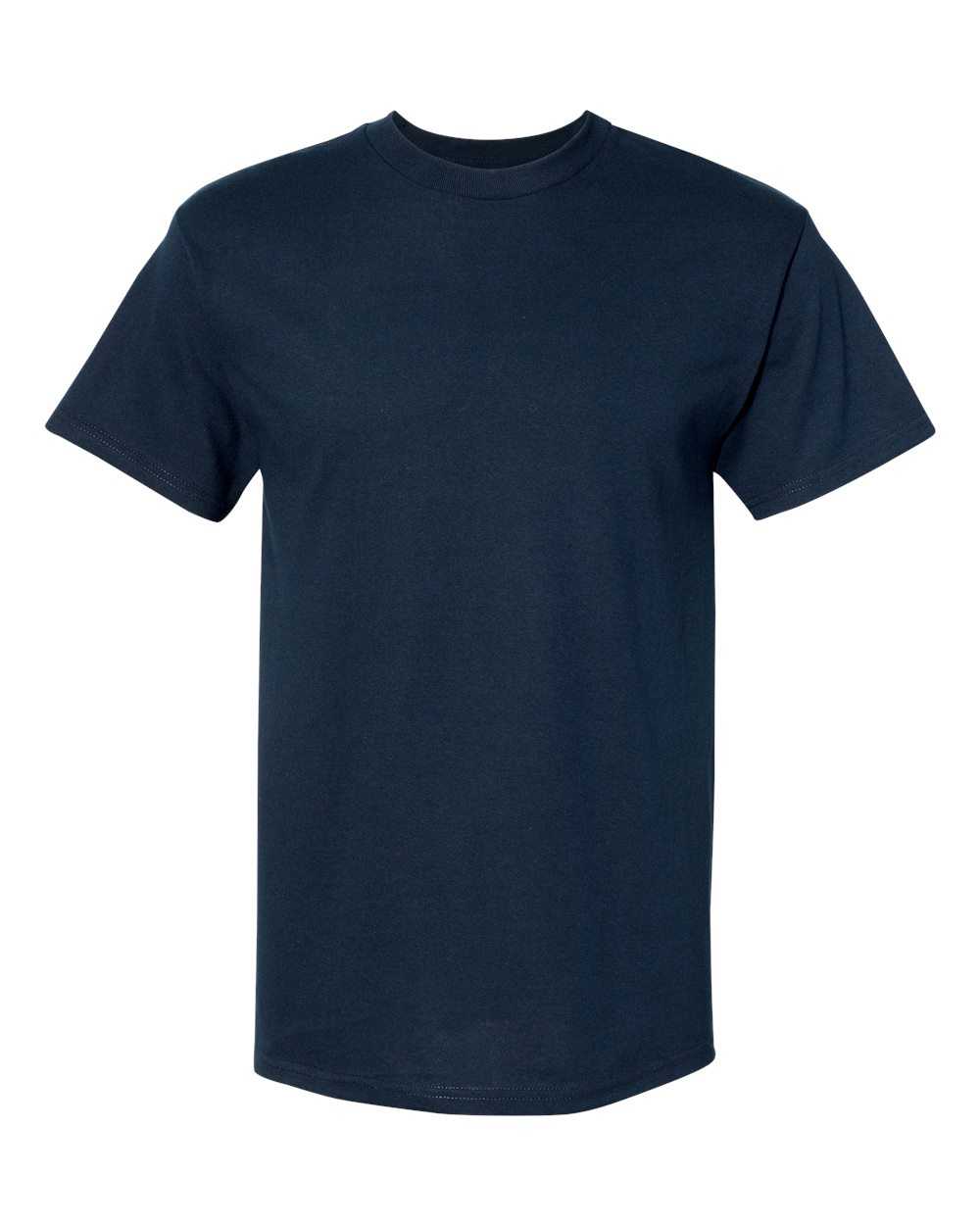Alstyle 1901 Heavyweight Adult Tee - Navy - HIT a Double