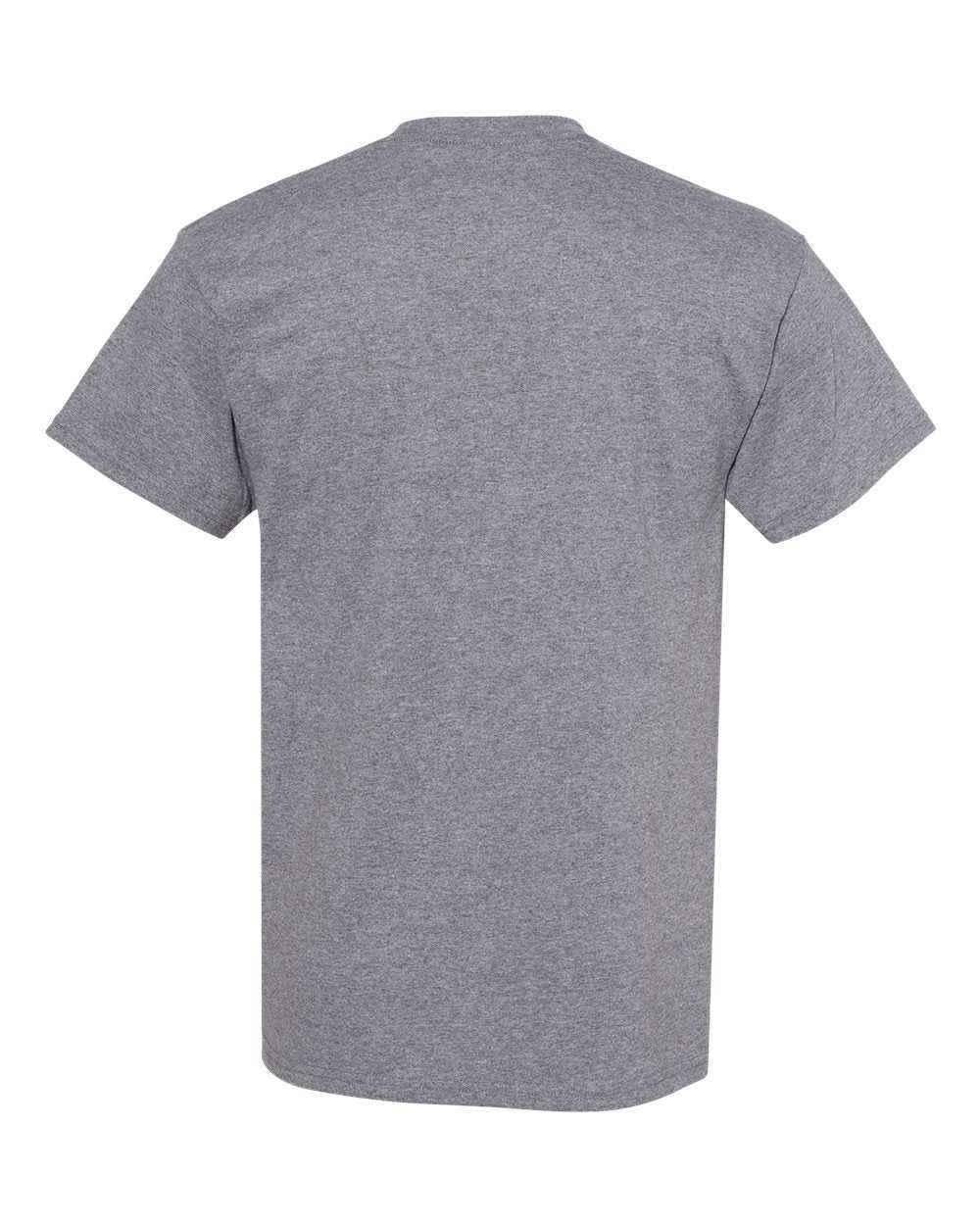 Alstyle 1905 Heavyweight Adult Pocket Tee - Graphite Heather - HIT a Double