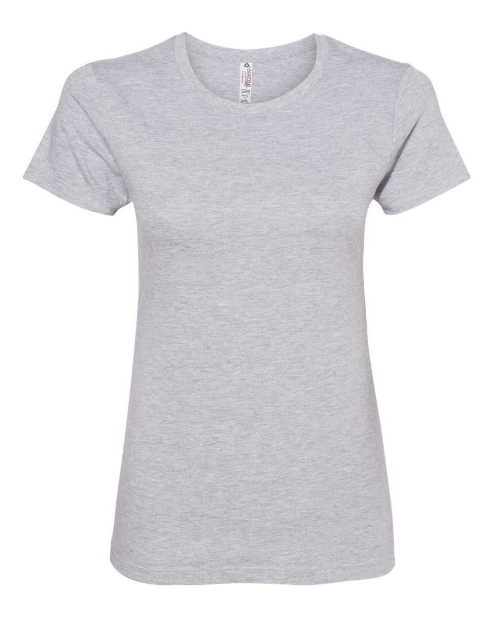 Alstyle 2562 Ultimate Missy Tee - Athletic Heather - HIT a Double