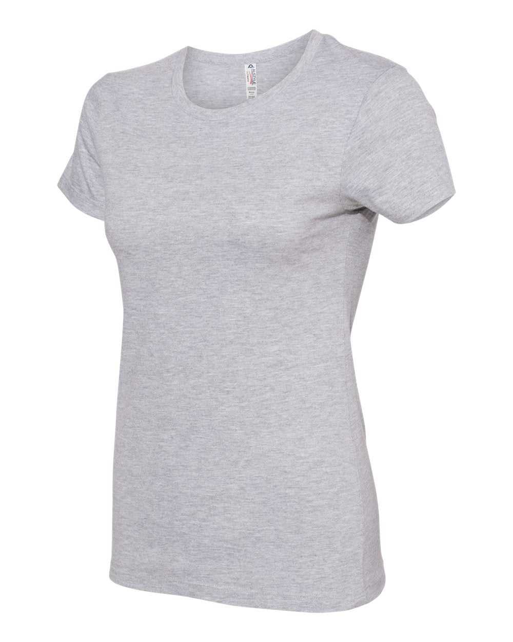 Alstyle 2562 Ultimate Missy Tee - Athletic Heather - HIT a Double