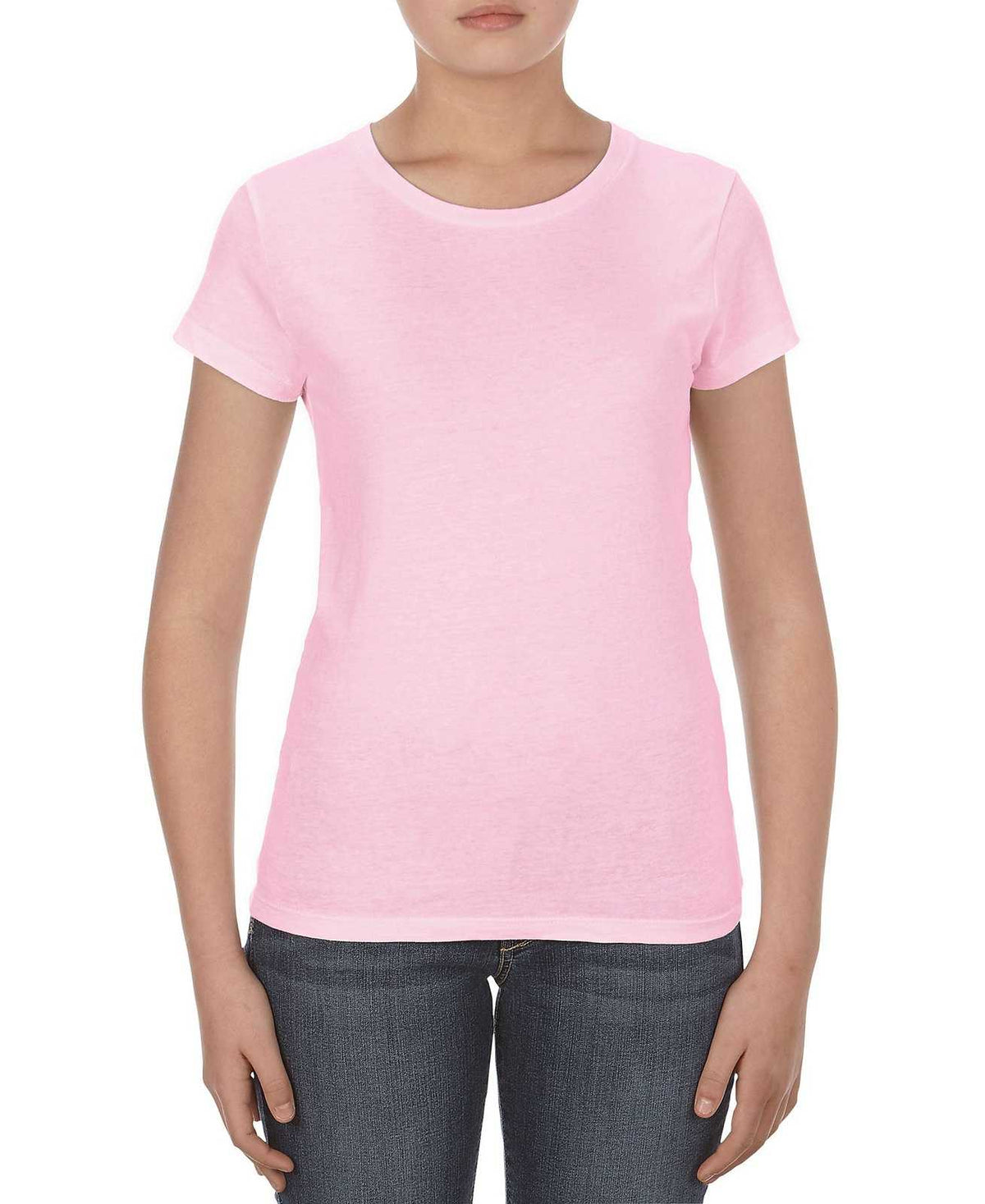 Alstyle 2562 Ultimate Missy Tee - Pink - HIT a Double