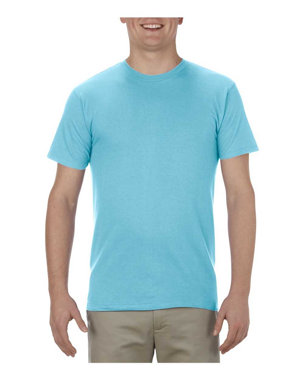 Alstyle 5301 Ultimate Adult Tee - Pacific Blue - HIT a Double