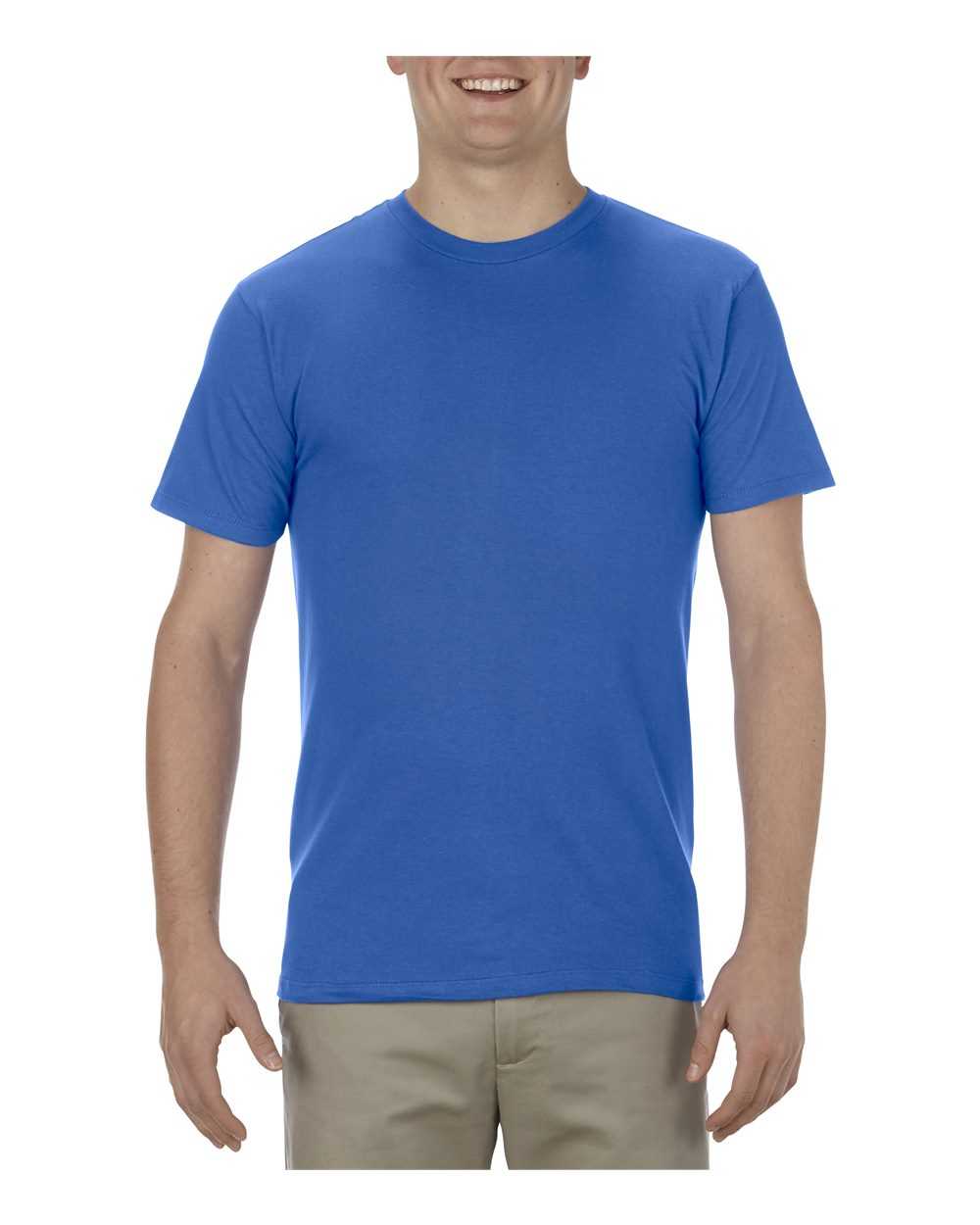 Alstyle 5301 Ultimate Adult Tee - Royal - HIT a Double