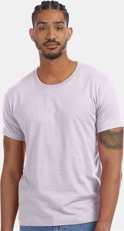 Alternative Apparel 1070 Cotton Jersey Go-To Tee - Lilac Mist - HIT a Double - 1
