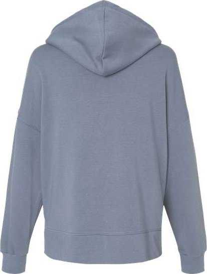 Alternative Apparel 9906ZT Women&#39;s Eco-Washed Terry Hooded Sweatshirt - Washed Denim - HIT a Double - 5