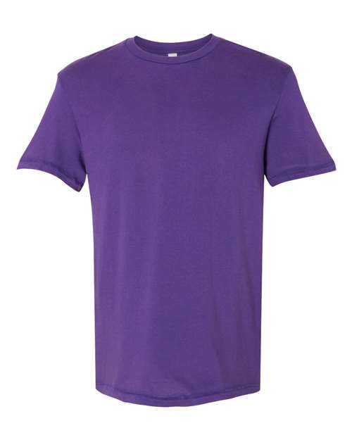 Alternative 1010 Heavy Wash Jersey Outsider Tee - Deep Violet - HIT a Double