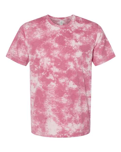 Alternative 1070 Cotton Jersey Go-To Tee - Pink Tie Dye - HIT a Double