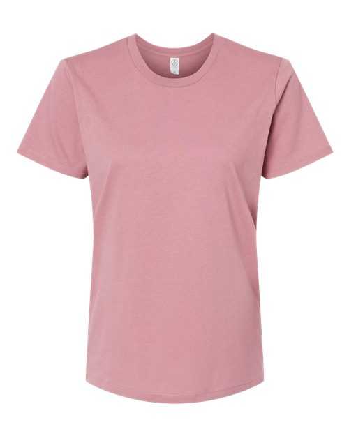 Alternative 1172 Women's Cotton Jersey Go-To Tee - Whiskey Rose - HIT a Double