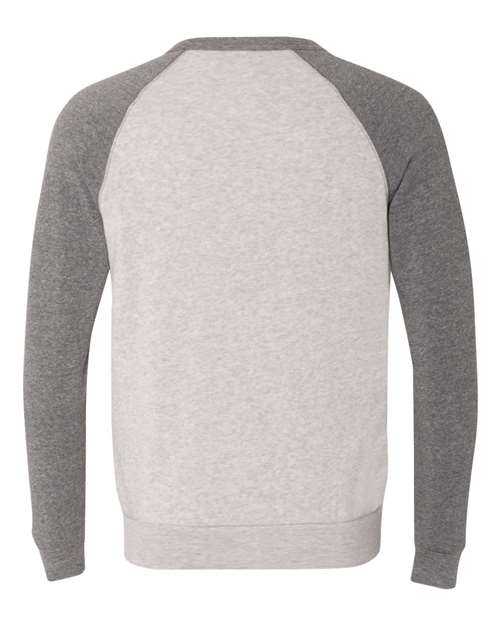 Alternative 32022 Champ Eco-Fleece Colorblocked Sweatshirt - Eco Light Grey Eco Grey - HIT a Double