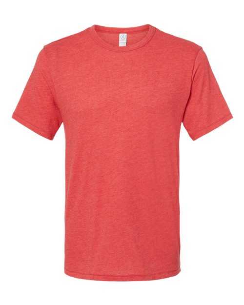 Alternative 5050 Vintage Jersey Keeper Short Sleeve Tee - Vintage Red - HIT a Double