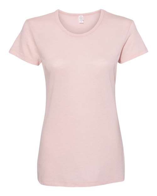 Alternative 5052 Womens Vintage Jersey Keepsake Short Sleeve Tee - Vintage Faded Pink - HIT a Double