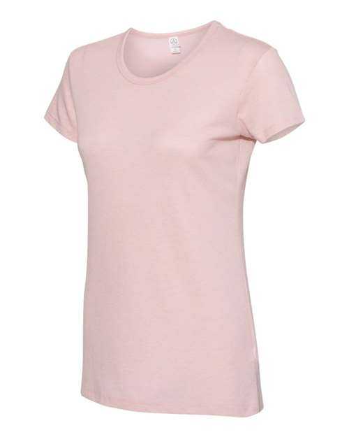 Alternative 5052 Womens Vintage Jersey Keepsake Short Sleeve Tee - Vintage Faded Pink - HIT a Double