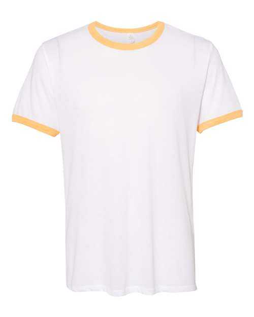 Alternative 5103 Vintage Jersey Keeper Ringer Tee - White Maize - HIT a Double