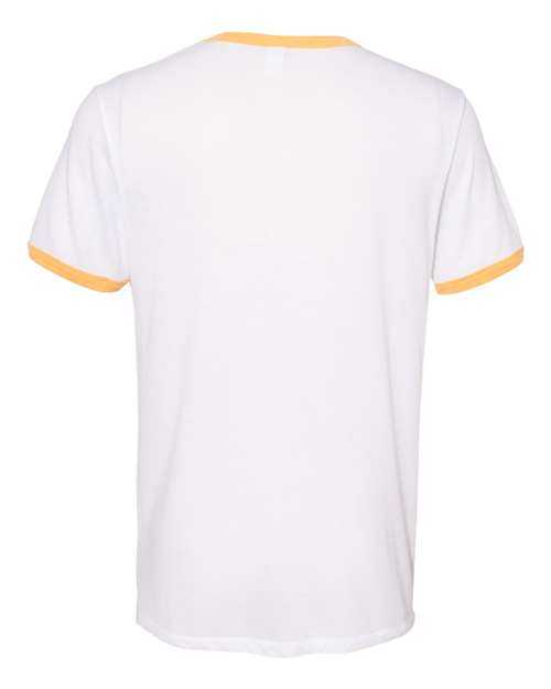 Alternative 5103 Vintage Jersey Keeper Ringer Tee - White Maize - HIT a Double