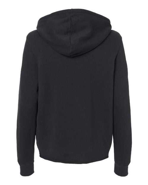 Alternative 8628 Womens Day Off Mineral Wash French Terry Hooded Sweatshirt - Black - HIT a Double
