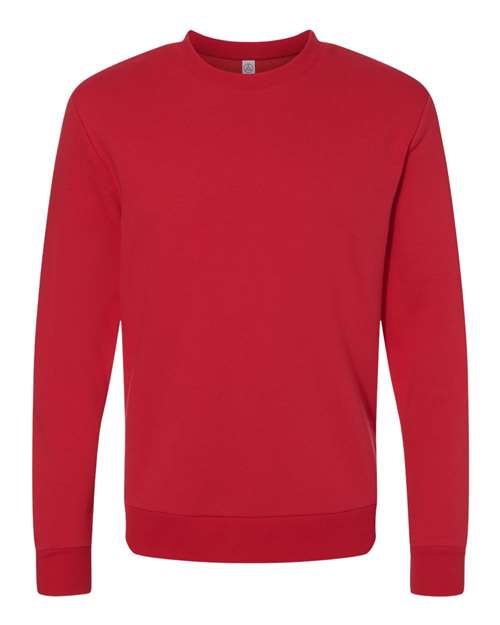 Alternative 8800PF Eco-Cozy Fleece Sweatshirt - Apple Red - HIT a Double