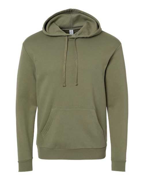 Alternative 8804PF Eco-Cozy Fleece Pullover Hoodie - Military - HIT a Double