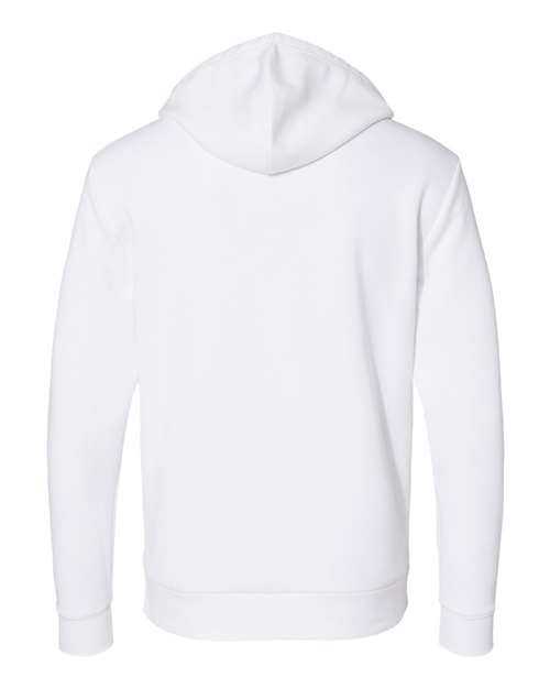 Alternative 8804PF Eco-Cozy Fleece Pullover Hoodie - White - HIT a Double