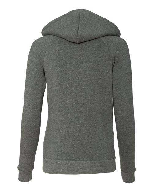Alternative 9573 Womens Adrian Eco-Fleece Full-Zip Hooded Sweatshirt - Eco Grey - HIT a Double