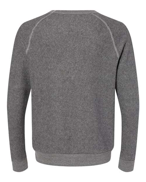 Alternative 9575RT Eco-Teddy Champ Crewneck Sweatshirt - Eco Grey - HIT a Double