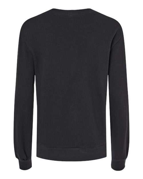 Alternative 9903ZT Women&#39;s Eco-Washed Terry Throwback Pullover - Black New - HIT a Double