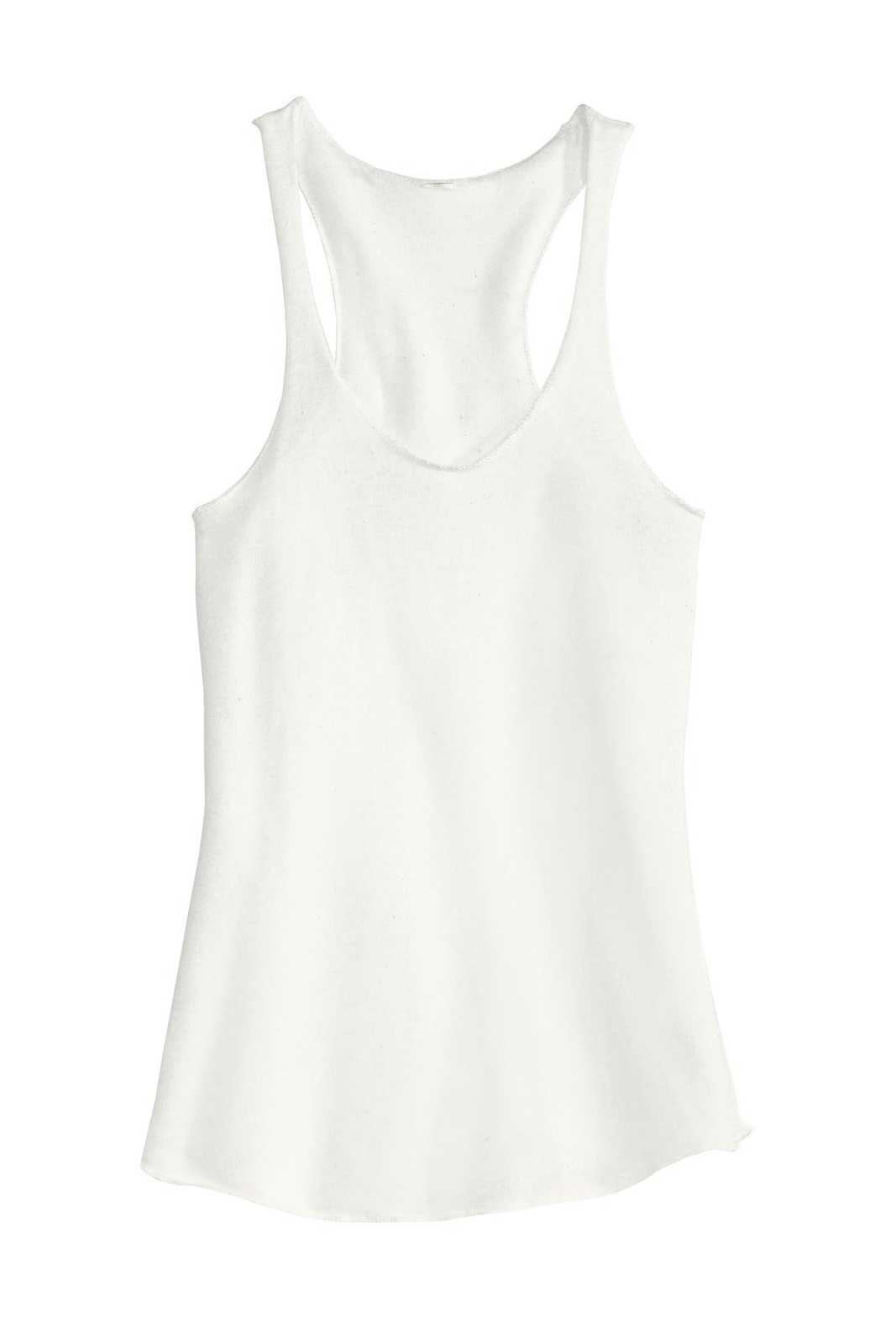 Alternative AA1927 Discontinued Women&#39;s Meegs Eco-Jersey Racer Tank - Eco Ivory - HIT a Double - 5