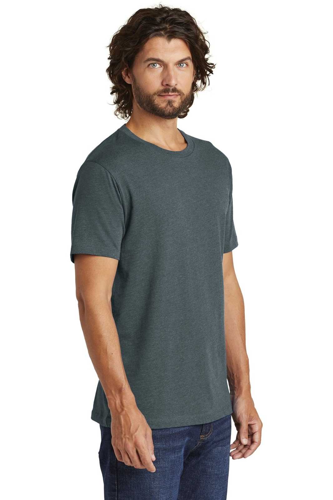 Alternative AA6040 Rebel Blended Jersey Tee - Heather Deep Charcoal - HIT a Double - 4