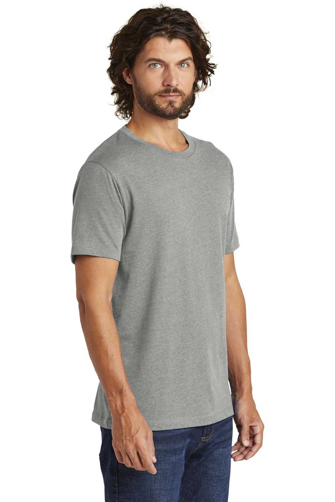 Alternative AA6040 Rebel Blended Jersey Tee - Heather Gray - HIT a Double - 4