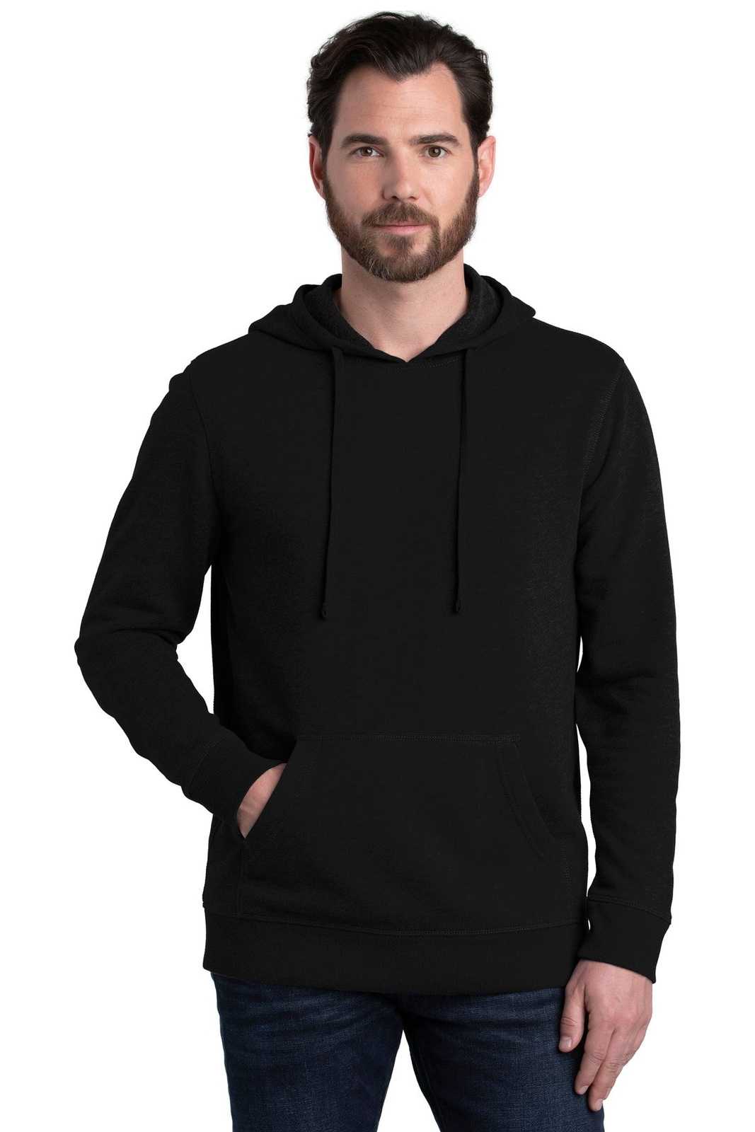 Alternative AA8051 Rider Blended Fleece Pullover Hoodie - Black - HIT a Double - 1