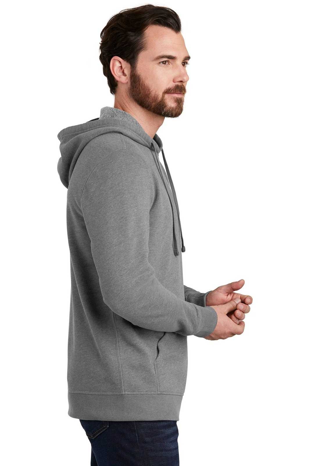 Alternative AA8051 Rider Blended Fleece Pullover Hoodie - Heather Gray - HIT a Double - 3