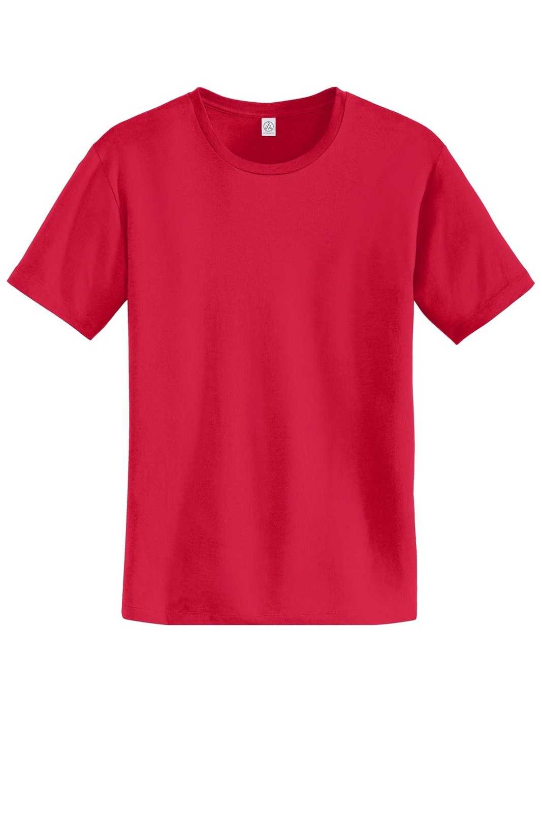 Alternative AA9070 Heirloom Crew T-Shirt - Apple Red - HIT a Double - 5