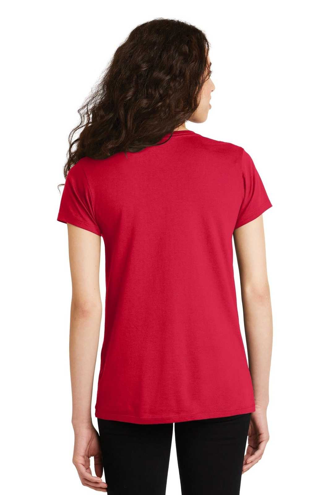 Alternative AA9073 Women&#39;s Legacy V-Neck T-Shirt - Apple Red - HIT a Double - 2