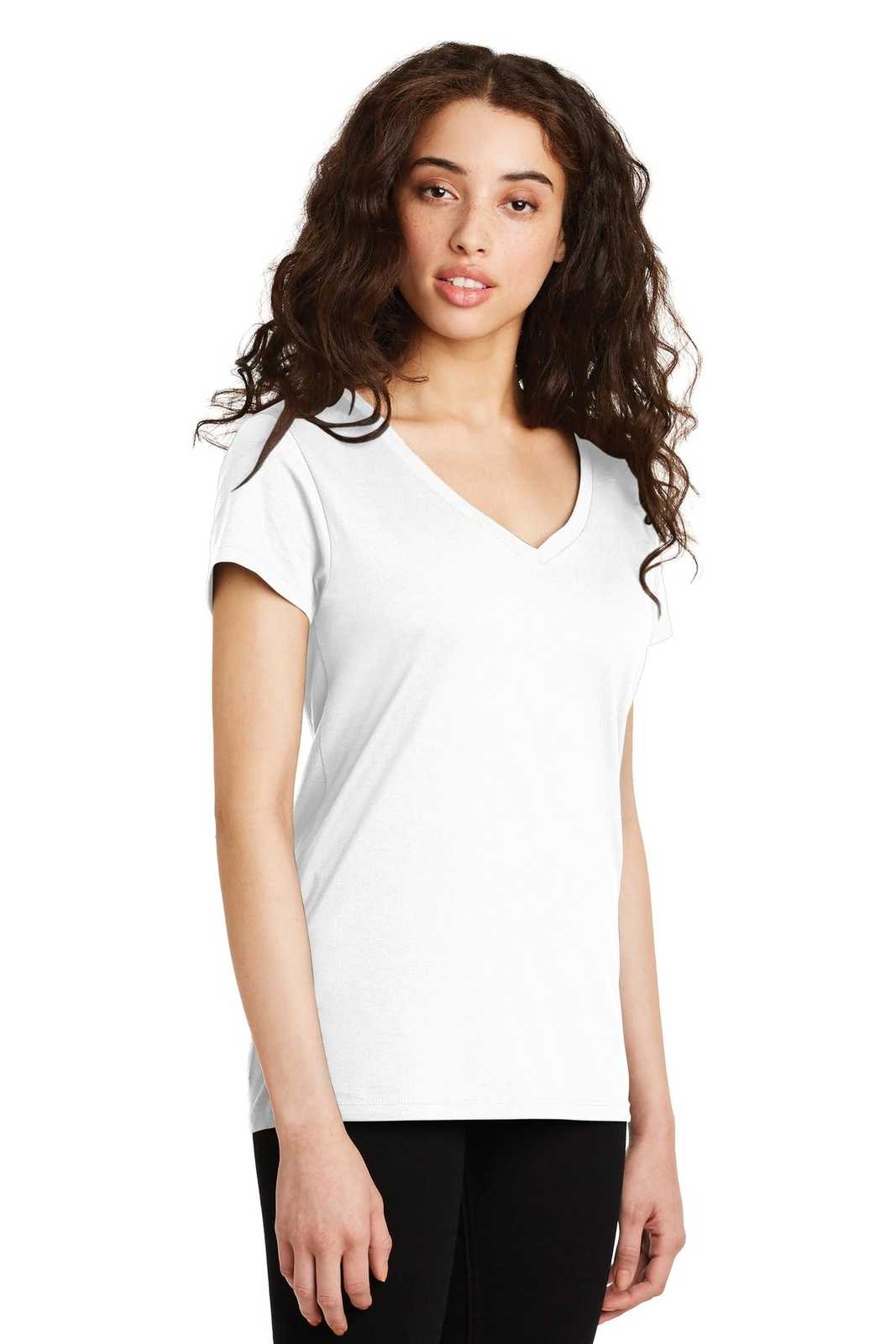 Alternative AA9073 Women&#39;s Legacy V-Neck T-Shirt - White - HIT a Double - 4
