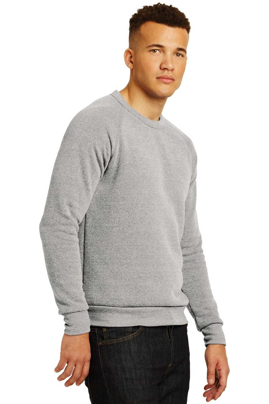 Alternative AA9575 Champ Eco-Fleece Sweatshirt - Eco Oatmeal Gray - HIT a Double - 4