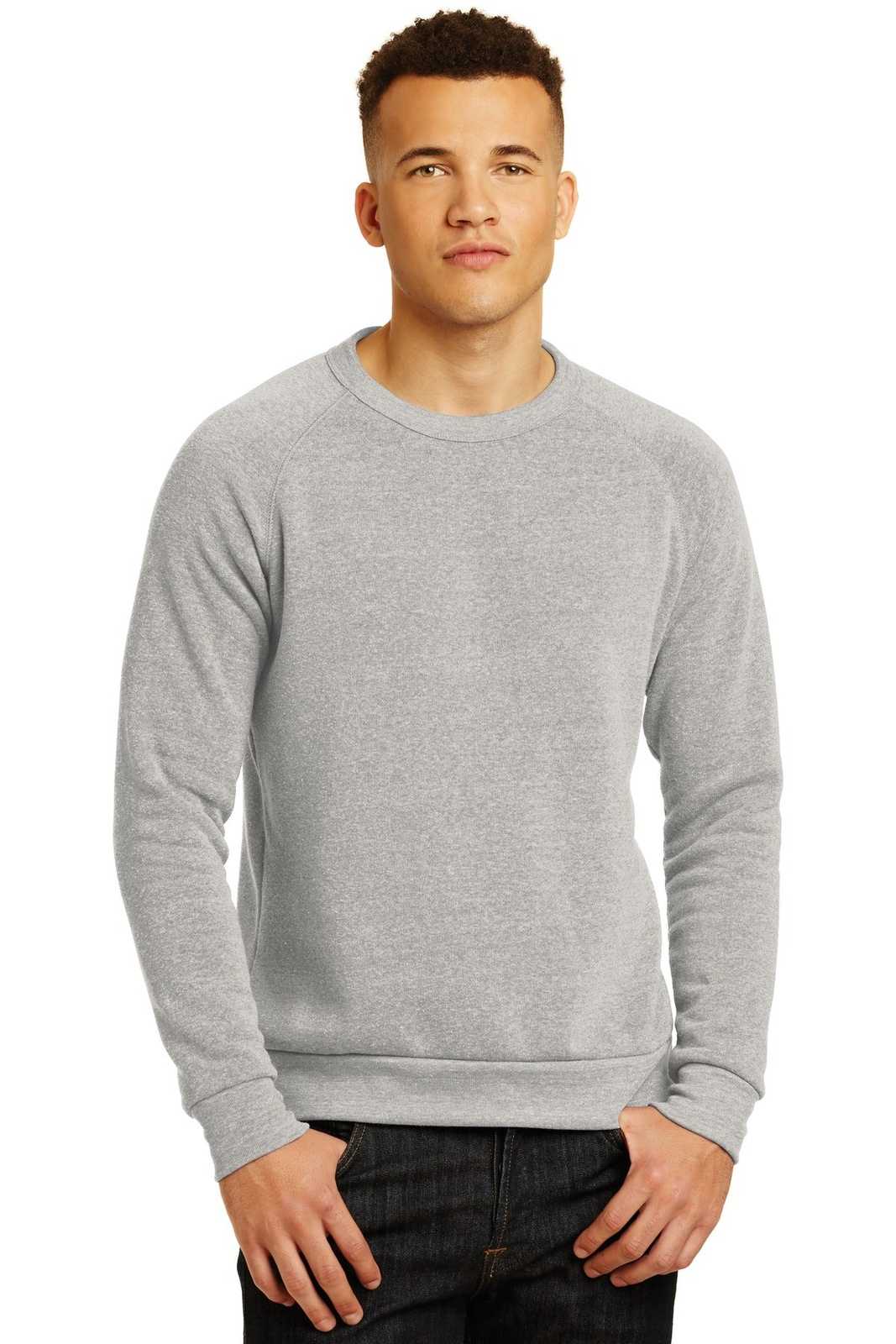 Alternative AA9575 Champ Eco-Fleece Sweatshirt - Eco Oatmeal Gray - HIT a Double - 1