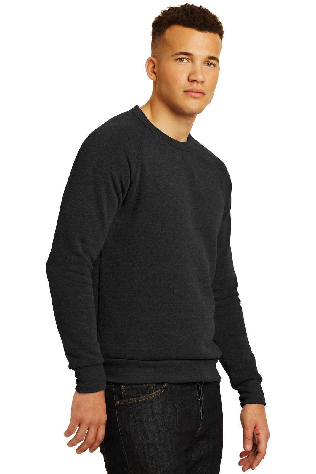 Alternative AA9575 Champ Eco-Fleece Sweatshirt - Eco True Black - HIT a Double - 4