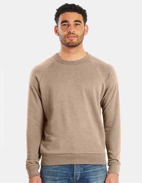 Alternative Apparel 9575ZT Champ Lightweight Eco-Washed French Terry Pullover - Desert Tan - HIT a Double - 1