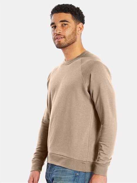 Alternative Apparel 9575ZT Champ Lightweight Eco-Washed French Terry Pullover - Desert Tan - HIT a Double - 3