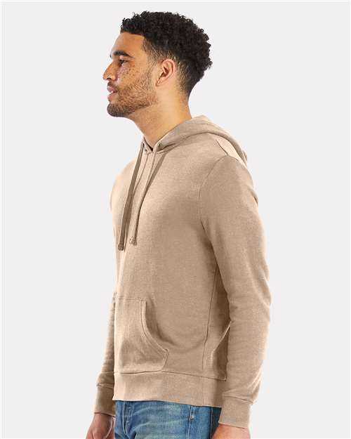 Alternative Apparel 9595ZT Challenger Lightweight Eco-Washed French Terry Hooded Pullover - Desert Tan - HIT a Double - 3
