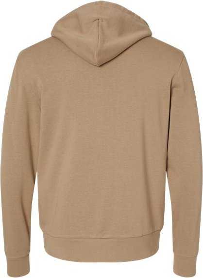 Alternative Apparel 9595ZT Challenger Lightweight Eco-Washed French Terry Hooded Pullover - Desert Tan - HIT a Double - 5