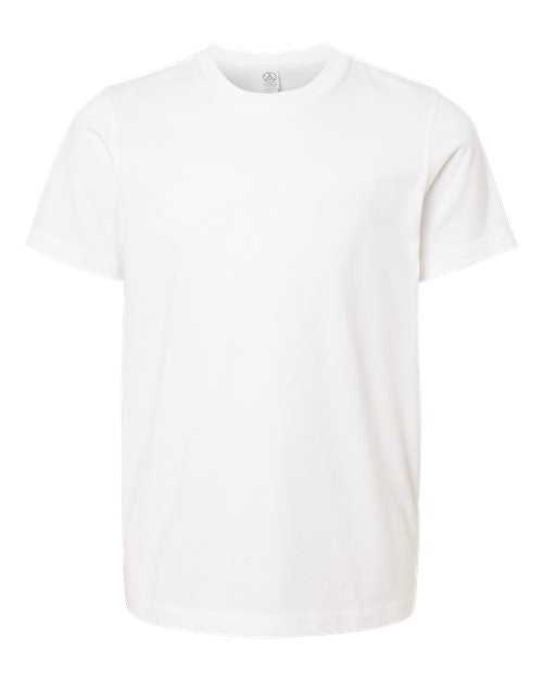 Alternative K1070 Youth Cotton Jersey Go-To Tee - White - HIT a Double