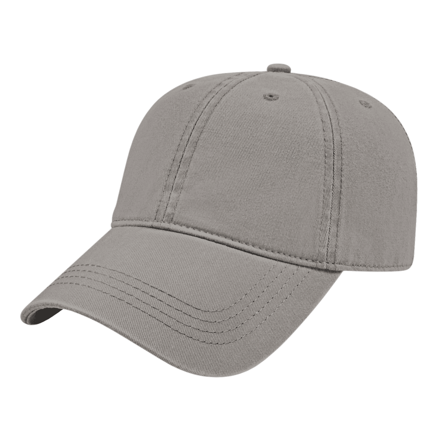 Cap America I1002-Relaxed Golf Cap - Gray - HIT a Double - 1