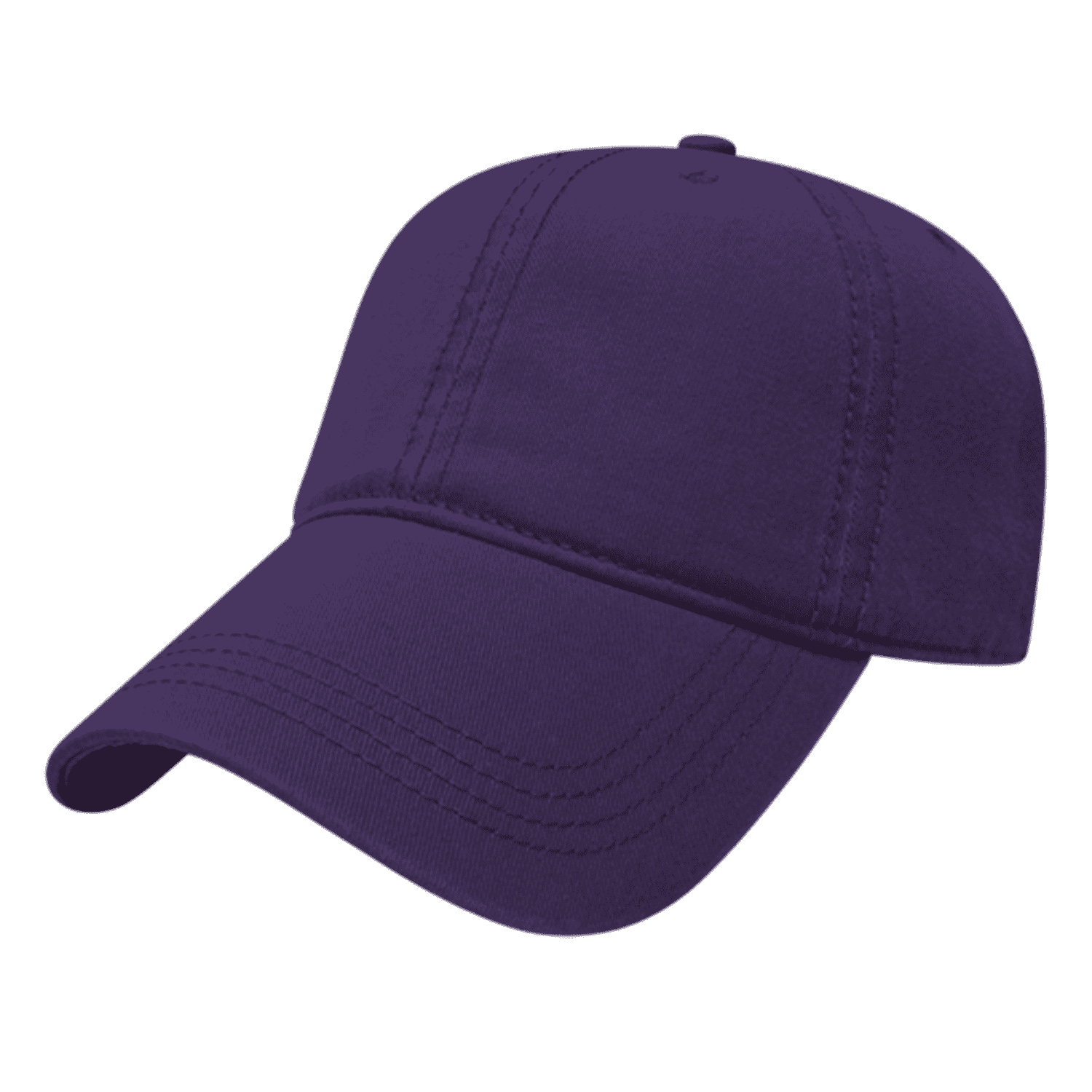 Cap America I1002-Relaxed Golf Cap - Purple - HIT a Double - 1
