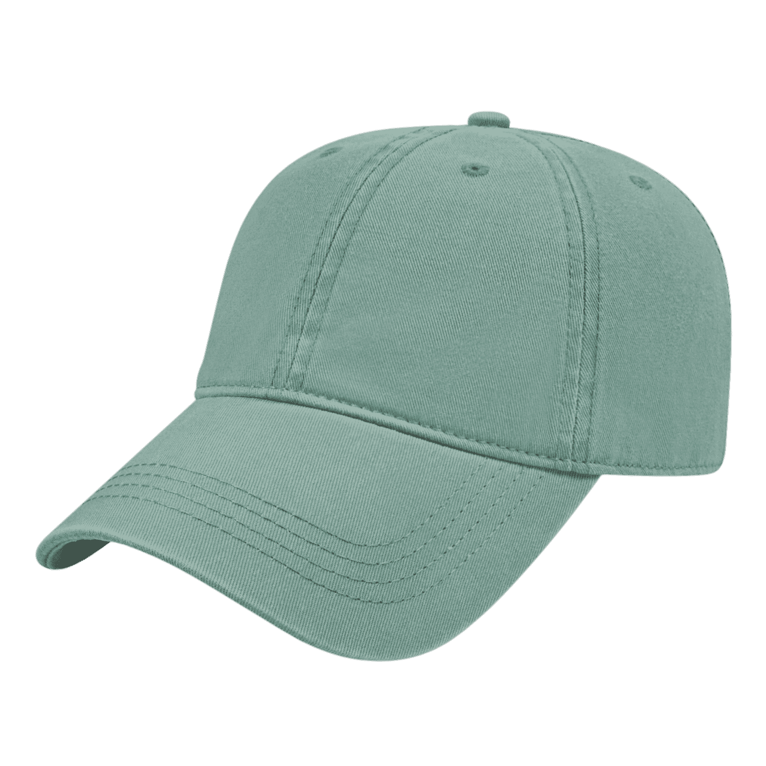 Cap America I1002-Relaxed Golf Cap - Smoke Blue - HIT a Double - 1
