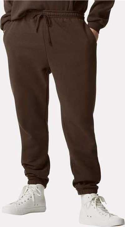 American Apparel RF491 ReFlex Fleece Sweatpants - Brown - HIT a Double - 1