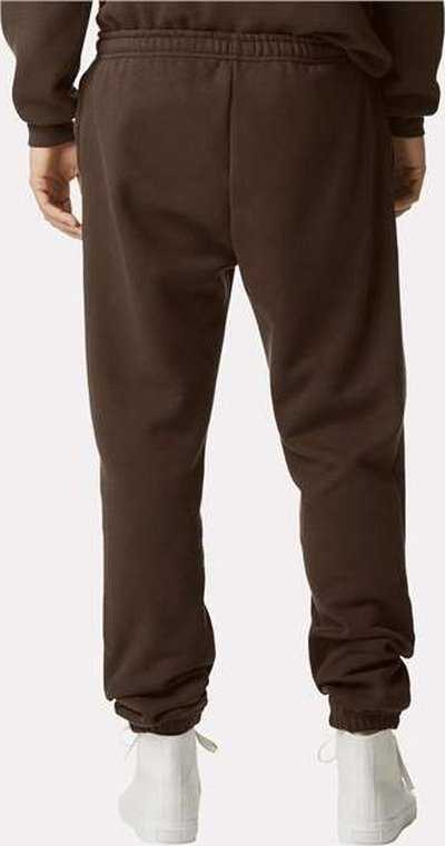 American Apparel RF491 ReFlex Fleece Sweatpants - Brown - HIT a Double - 3